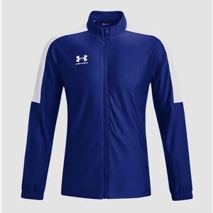 UnderArmour Women Fitted zip with zip pockets, blue,white on sleeve BNWT. Size S